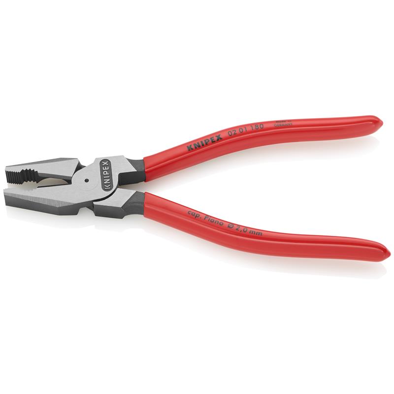 Se Knipex Kraft kombinationstang 0201 180mm hos Dorch & Danola A/S