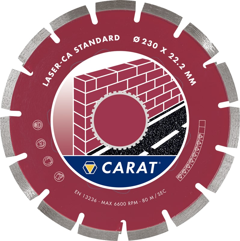 CARAT Abrasiv Diamantklinge CA Ø125