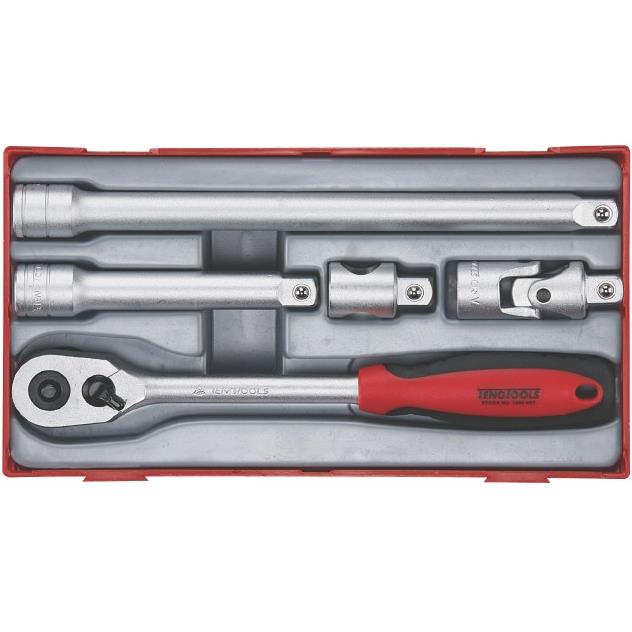 Se Skraldenøglesæt med 1/2" â¡-fatning Teng Tools TT1205 - 5 dele hos Dorch & Danola A/S