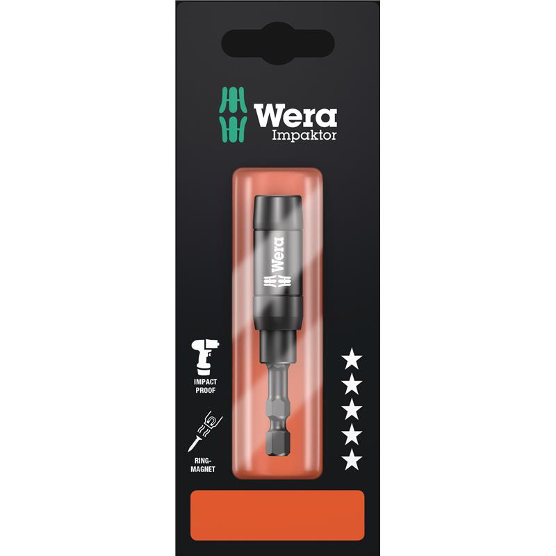 Wera 897/4 IMP R SB Impaktor holder med ringmagnet og låsering