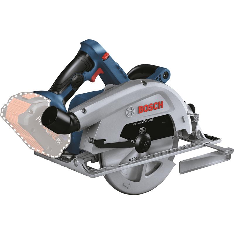 Billede af Bosch akku Rundsav GKS 18V-68 C Solo hos Dorch & Danola A/S