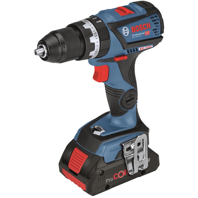 Bosch Akku Slagboremaskine GSB 18V-60 C Professional (solo)