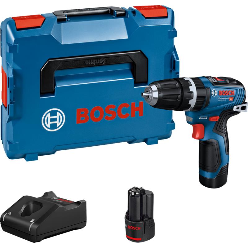 Billede af Bosch Slagboremaskine GSB 12V-35 2X3AH L-BOXX hos Dorch & Danola A/S