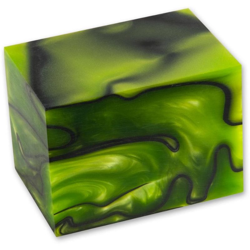 Billede af CraftProKits Toxic Green Akrylblok 42x42x64mm