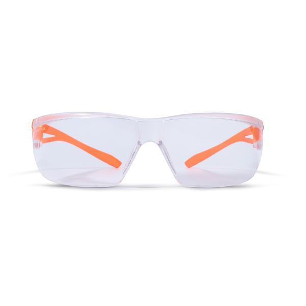 Se Brille Zekler 36 Hi-Vis Klar/Orange hos Dorch & Danola A/S