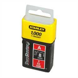 STANLEYÂ® Hæfteklammer Type A 8mm 1000 stk.