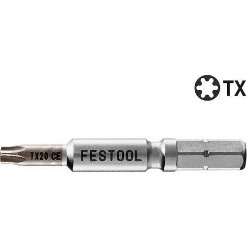 Se Festool Bit TX 20-50 CENTRO/2 (TX 20) I 2 stk. hos Dorch & Danola A/S
