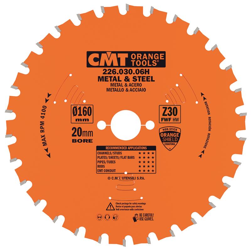 CMT Klinge 165×1,5×15.87 Z36 Dry Cut