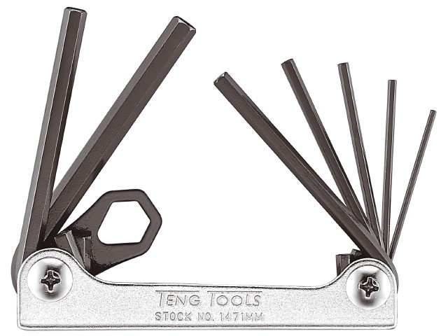 Billede af Teng Tools unbraconøgle sæt 1471MM - 7 dele