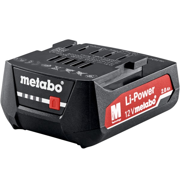Se METABO Batteri 12V 2,0Ah Li-power (625406000) hos Dorch & Danola A/S