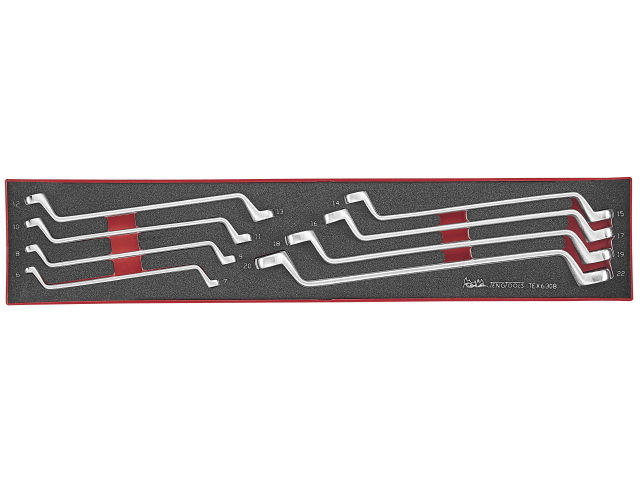 Teng Tools Ringnøglesæt Tex6308 Med 8 Dele 6 22mm