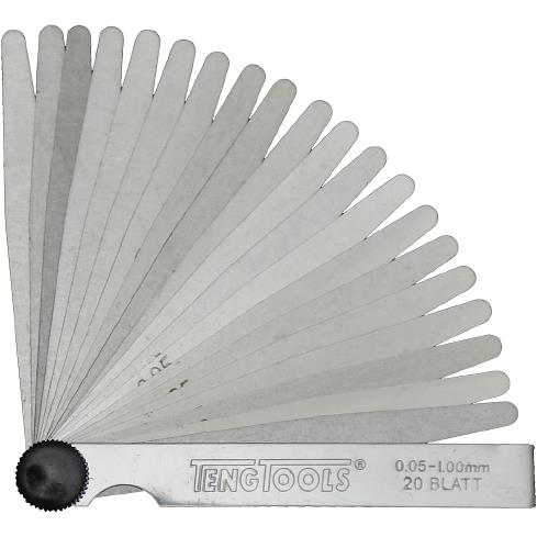 Se Teng Tools bladsøger 0.05-1.00 mm 100mm 20 stk. FG20100 hos Dorch & Danola A/S