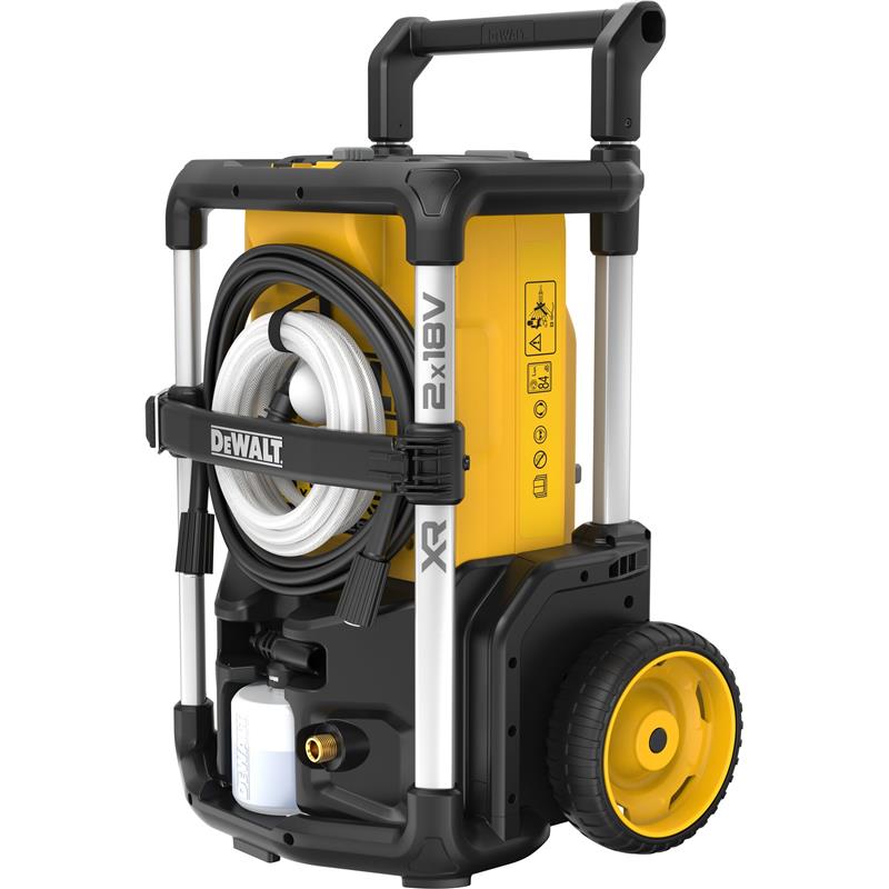 Se DeWalt Højtryksrenser 18V XR 1600PSI/110BAR Solo hos Dorch & Danola A/S