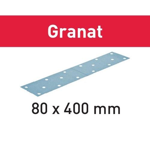 Se Festool StickFix slibepapir 80x400 mm Granat K80 hos Dorch & Danola A/S