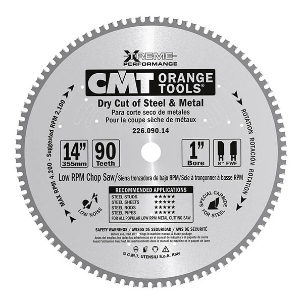 CMT Klinge 165×1,5×20 Z36 Dry Cut