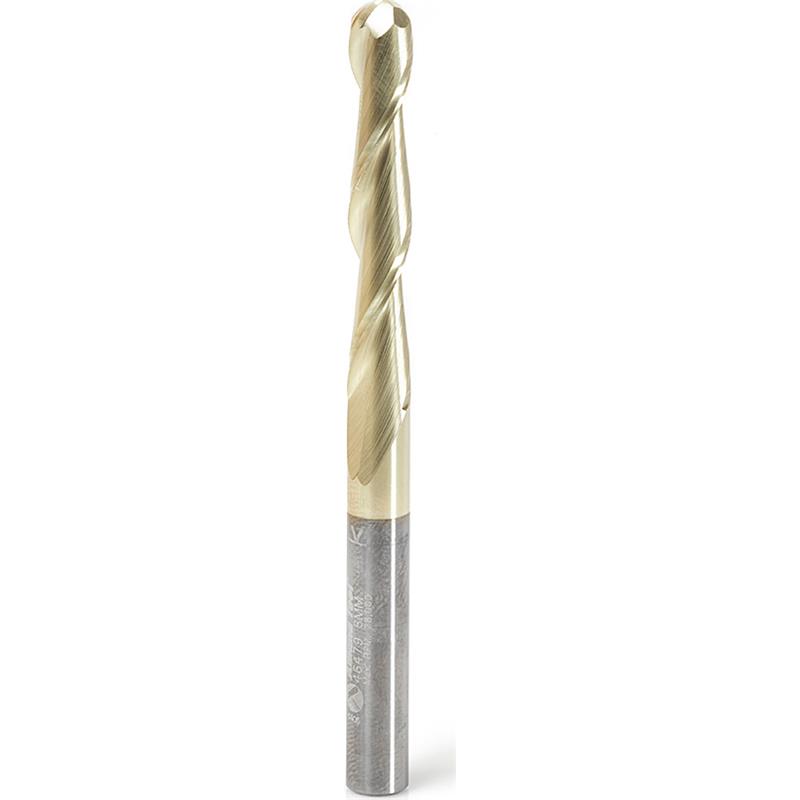 Billede af Amana Tools 6mm CARVING 3D TAPERD BALLNOSE