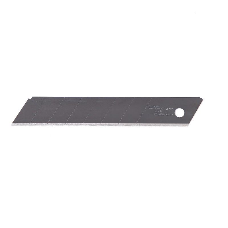 Lutz sort coated knivblade AB2 18mm - 10 stk.