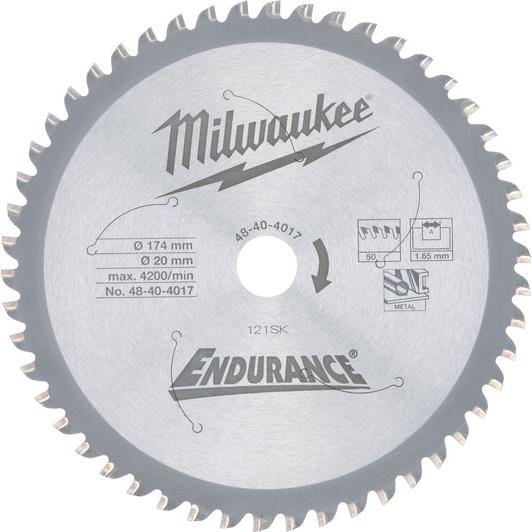 Milwaukee Rundsavklinge Metal 174/20/50T