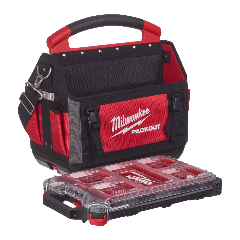 Billede af Milwaukee Packout taske og tynd organizer