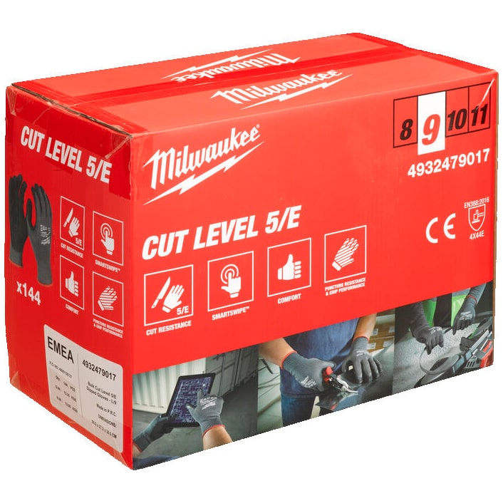 Milwaukee Handsker Kat Str 144 Stk