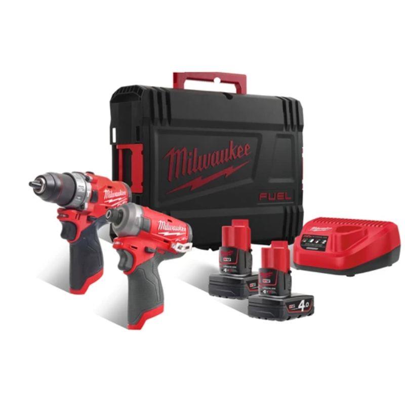 Milwaukee M12 PowerPack Sæt FPP2AQ-402X