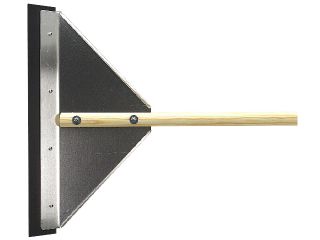 Luna Gulvskraber gummi 400 mm m.skaft
