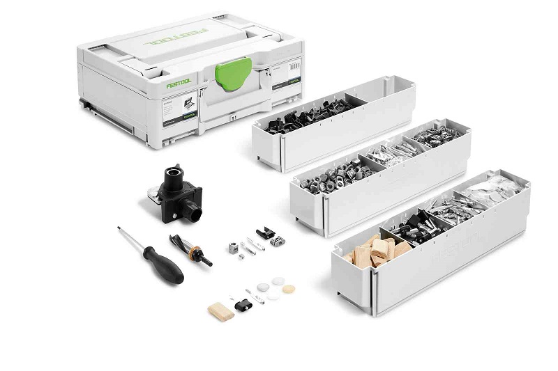 Se Festool Sortiment af DOMINO samlebeslag KV-SYS D8 hos Dorch & Danola A/S