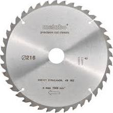 #2 - Metabo Rundsavsklinge Classic HW/CT (216 x 2,4 x 30mm)