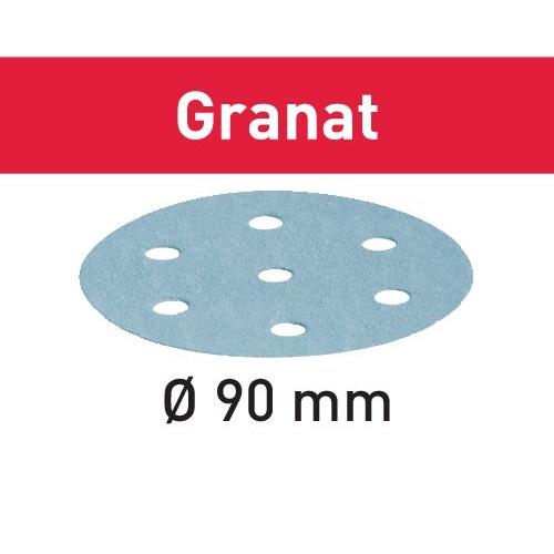 Se Festool StickFix-slibepapir Ø 90 mm Granat K150 hos Dorch & Danola A/S