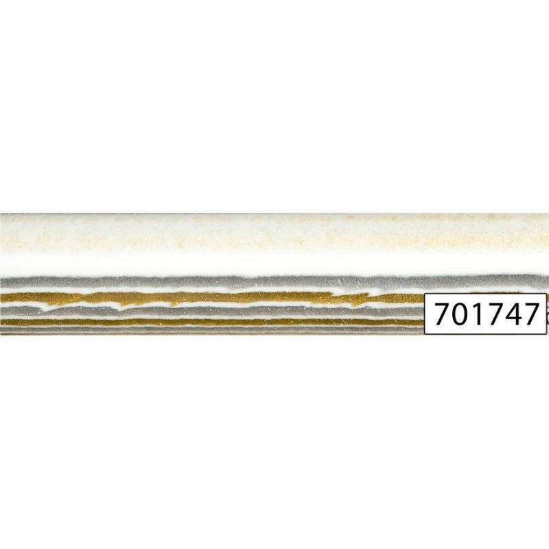 Billede af CraftProKits Guld & Sølv Polyesterblok - Rund - 150 x 20 mm