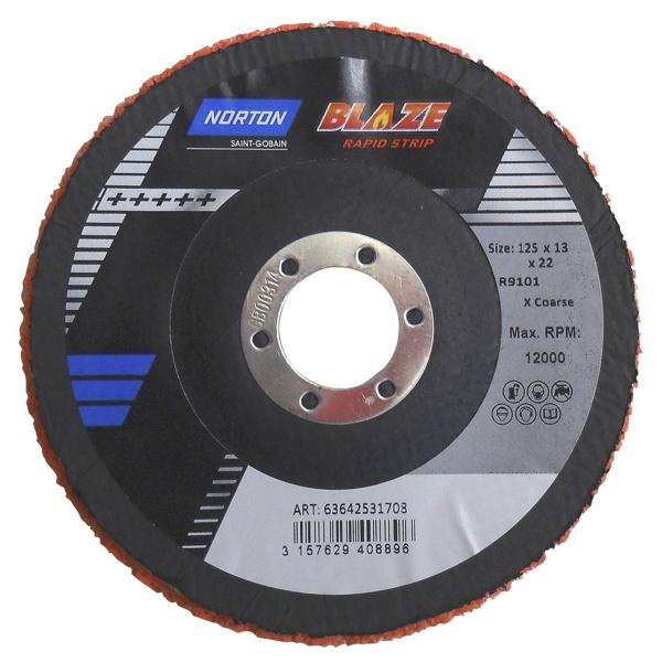 Norton Beartex Sliberondel Nylon Blaze Rapid Strip 178x13x22mm
