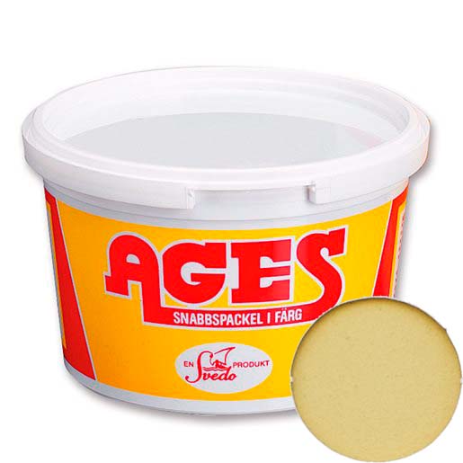 Billede af Ages spartelmasse nr. 36 Ask 400g