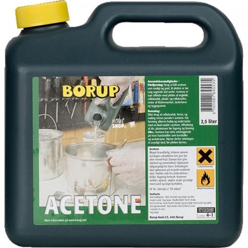 Se Borup Acetone 20 Liter hos Dorch & Danola A/S
