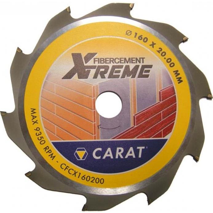 11: CARAT Fibercement Extreme Rundsavsklinge Ø190