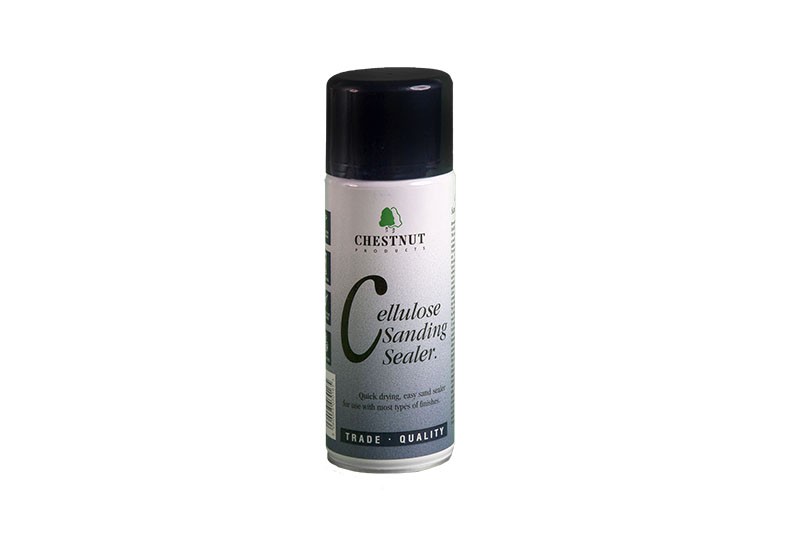 Se Chestnut Cellulose Sanding Sealer Spray - 400 ml hos Dorch & Danola A/S