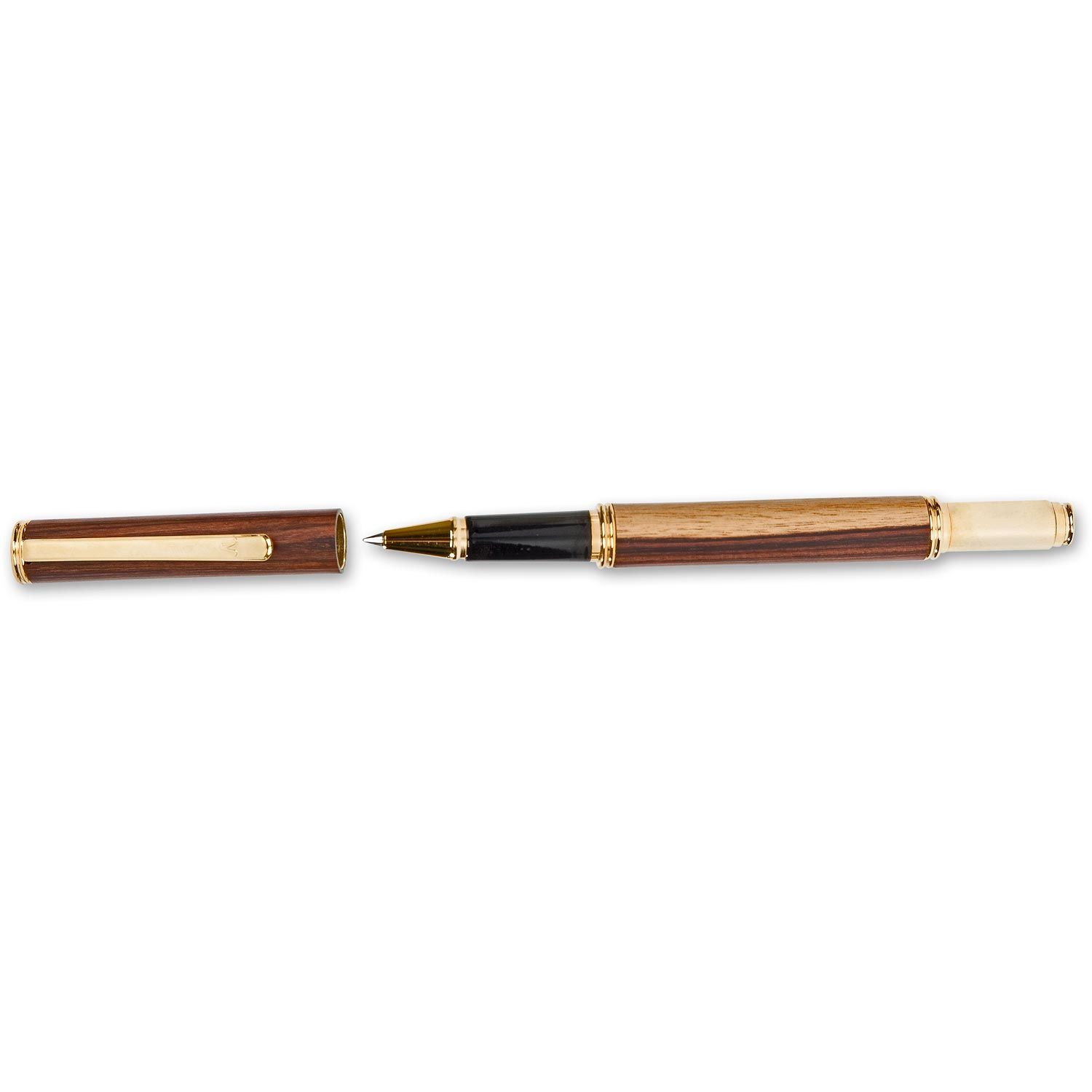 Det her CraftProKits Artisan 10kt Rollerballsæt med "A" Logo har flere fine gulddetaljer og det berømte Artisan-logo på klipsen.DetaljerKræver 10 mm bor.BrugÂ CraftProKits Bøsningssæt til Fyldepen og Rollerball Kuglepenne.Vi anbefalerÂ Axminsters Værktøj