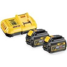 Billede af DeWalt 54V XR FLEXVOLT sæt med 2 x 6Ah-batterier og lader