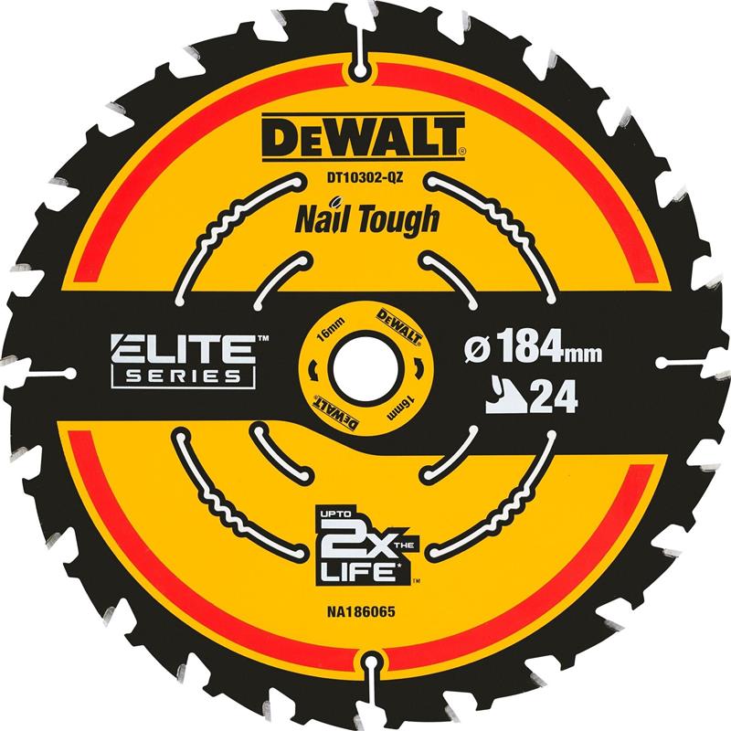 Billede af DeWalt 184 x 16mm 24T Extreme savklinge