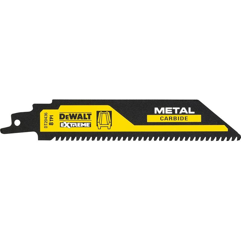 Billede af DeWalt 152mm CT Bajonetsavsklinge metal 8 TPI 1 stk