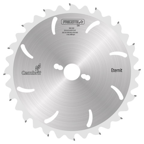 Billede af Frezite diamantklinge til Eternit 216mm Z14 hos Dorch & Danola A/S