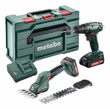 METABO COMBO BS+SGSLTXQ 2X2,0 18V