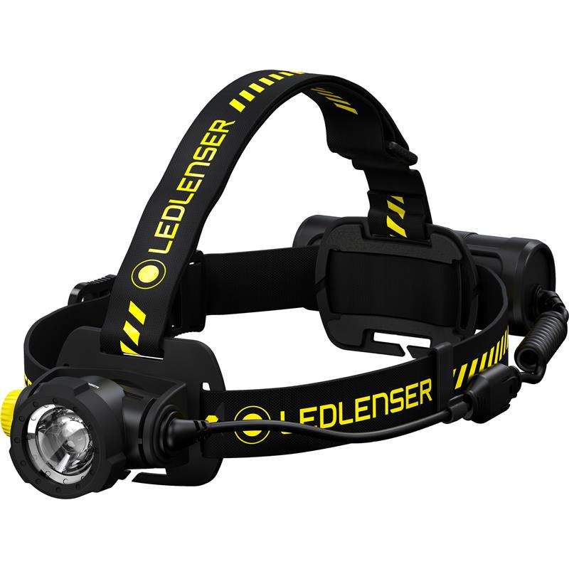 Billede af Ledlenser Pandelampe H7R Work genopladelig - 1000 lumen