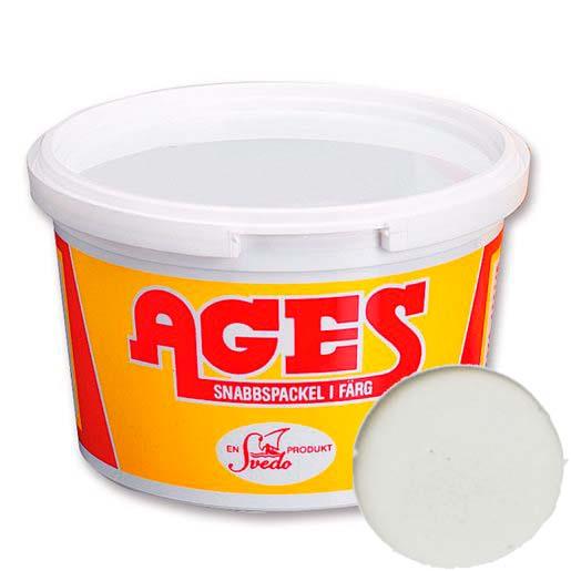 Billede af Ages spartelmasse nr.201 Hvid 400g