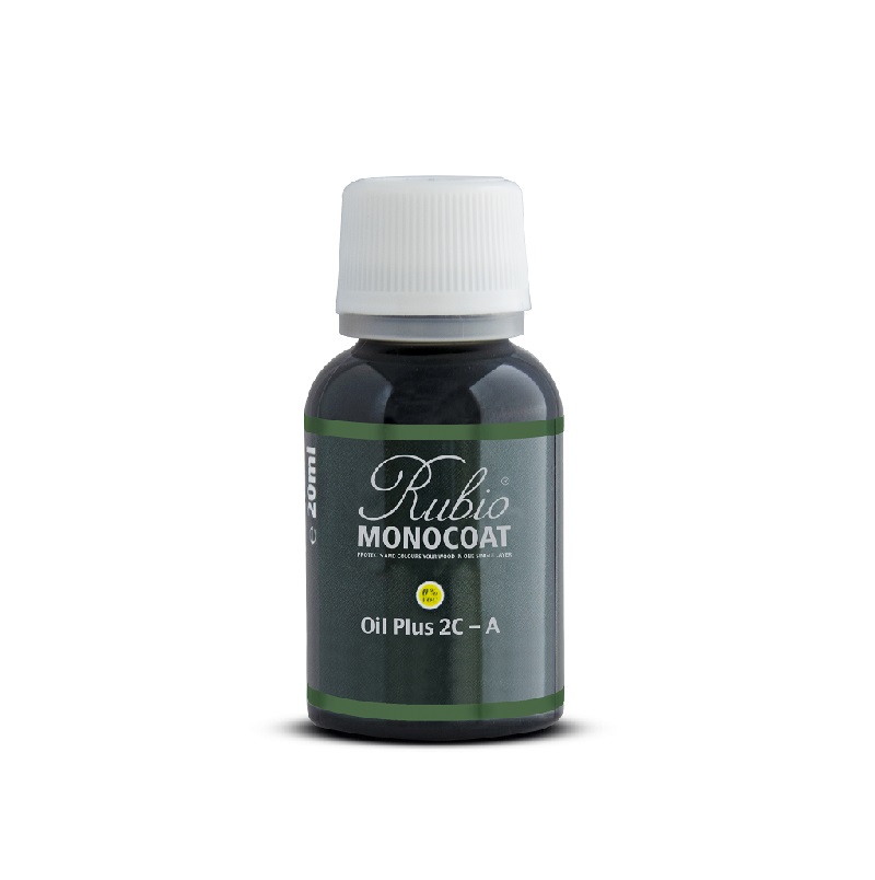 Se Rubio Monocoat olie Plus 2C Olive - 20 ml hos Dorch & Danola A/S
