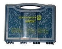 Se EXPANDET Super plugs sortimentsæske 5,6,8 mm 250stk hos Dorch & Danola A/S