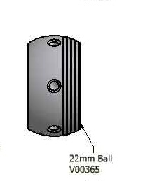 Billede af Vicmarc Excentrisk kugleudtag 22mm