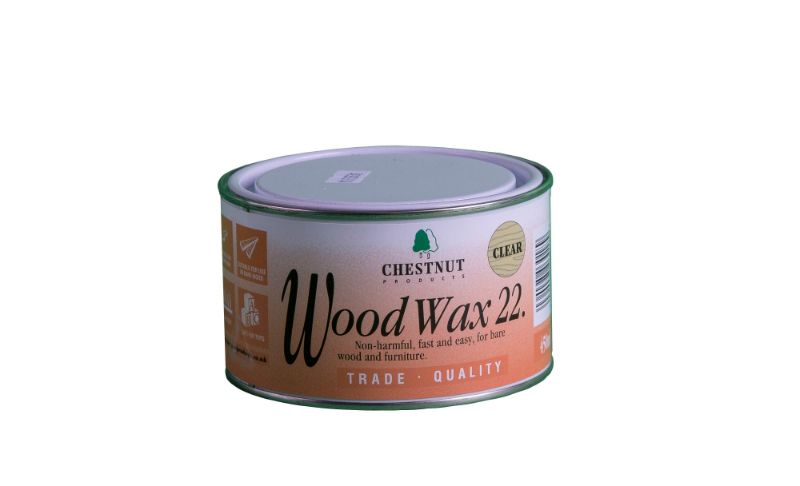 Se Chestnut Trævoks 22 450 ml - Medium Brun - (Wood Wax 22) hos Dorch & Danola A/S