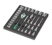 Wera Skumgummiindsats 8000 C Zyklop skralde 1/2" sæt 19722 05150112001