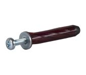ESSVE gipsanker rød roset med skrue PZ2 ES-511670