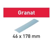 Festool Slibepapir STF 46x178mm Granat l 10 stk. 204276-204279